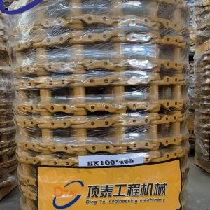 Excavator Undercarriage Spare Parts EX100 Track Chain Track Link Assembly