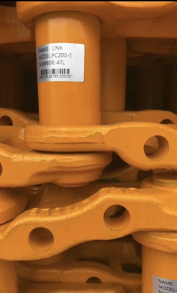 Excavator Undercarriage Parts Track Chain and Track Link Assembly PC200-5