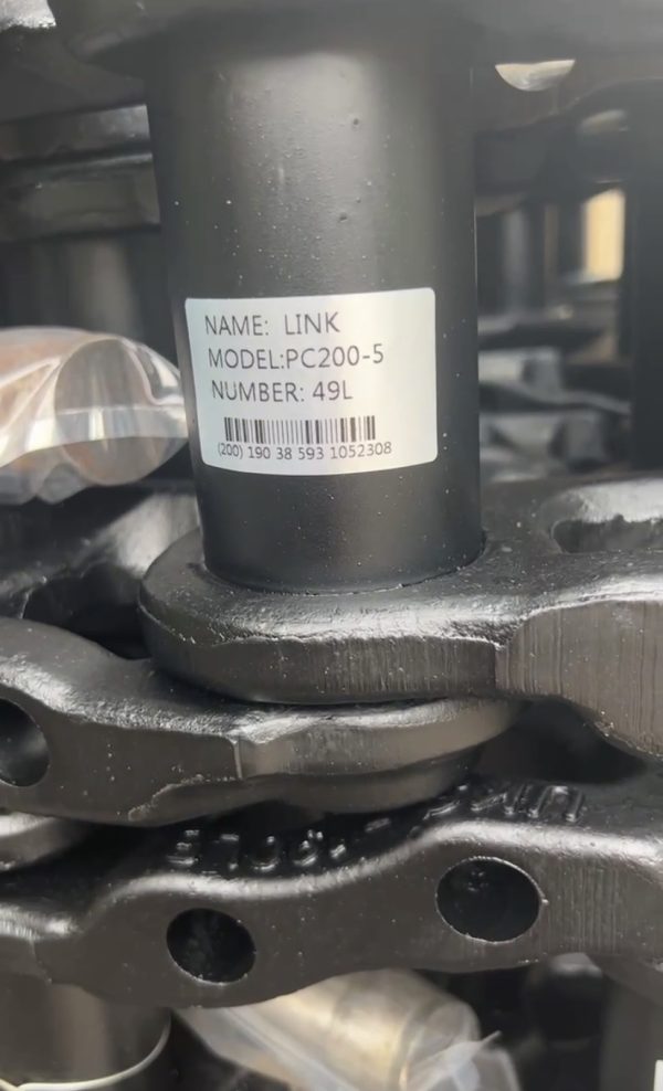 Excavator Undercarriage Parts Track Chain and Track Link Assembly PC200-5