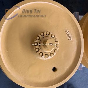 Heavy Duty Excavator Undercarriage Parts idler wheel D8R 6Y557