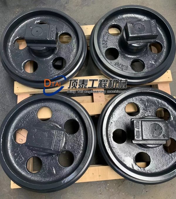 Excavator EX70 High Quality Idler Guide wheel Track idler wheel for sales