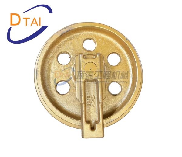 Excavator CAT308C High Quality Idler Guide wheel Track idler wheel for sales