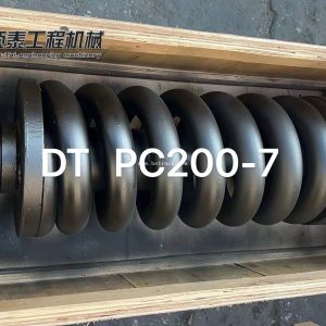 excavator PC200-7 track adjuster assembly 20Y-30-12110,recoil spring,track tension spring