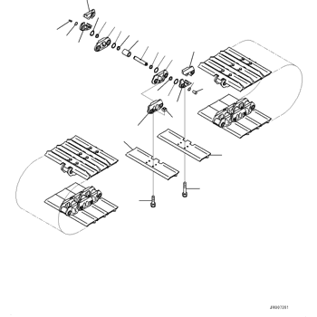 components-of-komatsu-track-shoe-assembly