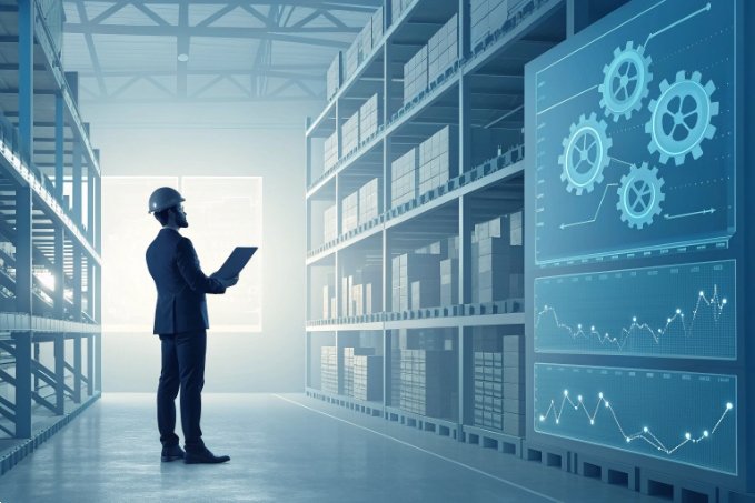 Digital integration in warehouse logistics