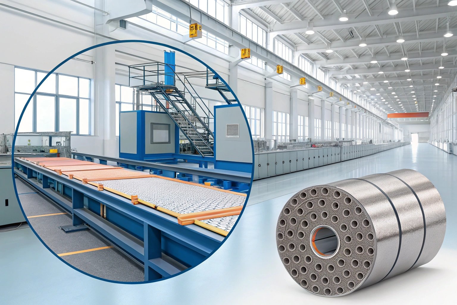 Analysis of materials and heat treatment