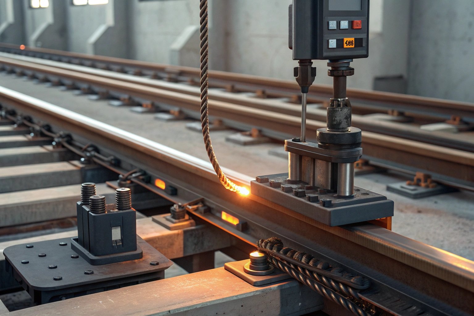 Tensile Strength Testing of Track Link Chains for Bulldozer Undercarriage Systems