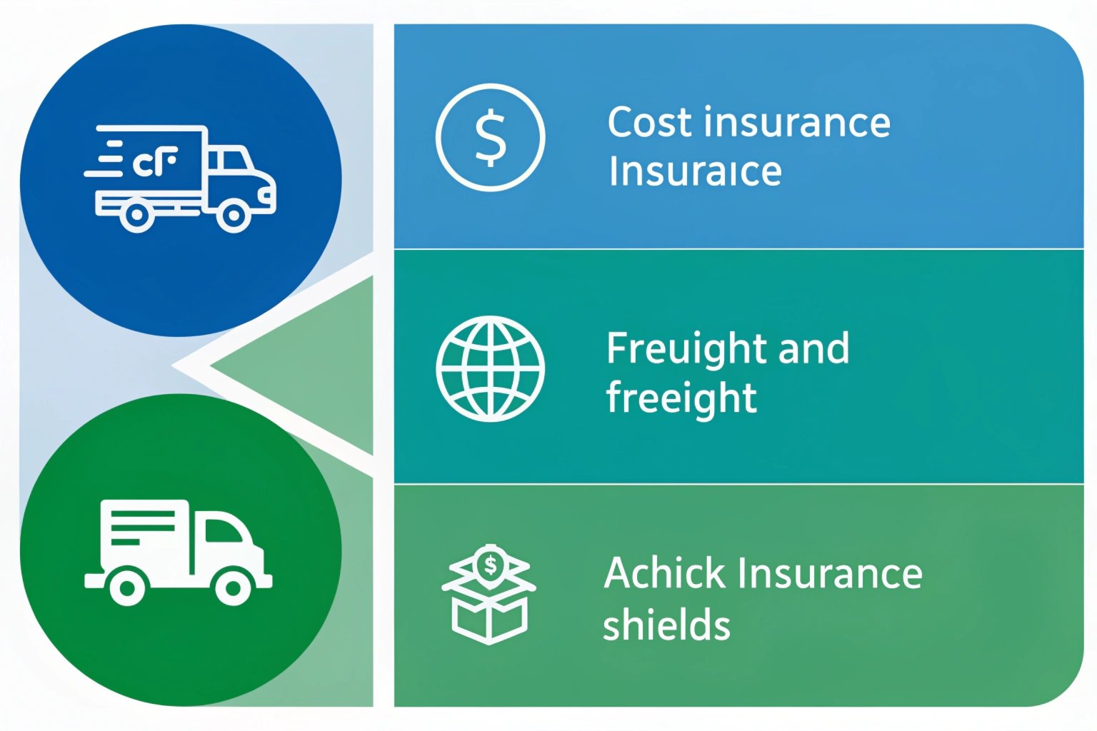 Explanation of CIF Pricing - Infographic illustrating Cost, Insurance, and Freight components in global trade